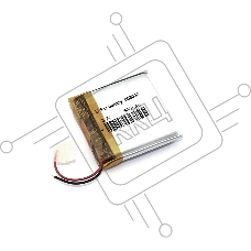Аккумулятор Li-Pol (батарея) 6*30*30мм 2pin 3.7V/500mAh