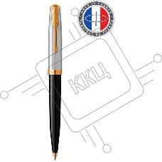 Ручка шариковая Parker 51 Premium (CW2169062) Black St.Steel GT M черн. черн. подар.кор.