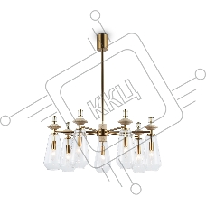 Люстра Ambrella light LH53306/7 BS/CL латунь/прозрачный E14*7 max 40W D770*925