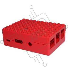 Корпус RA183 red для микрокомпьютера Raspberry Pi 3 ACD Red ABS Plastic Building Block case for Raspberry Pi 3