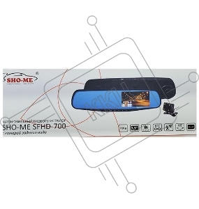 Видеорегистратор Sho-Me SFHD-700 черный 3Mpix 720x1280 720p 120гр. GC1054