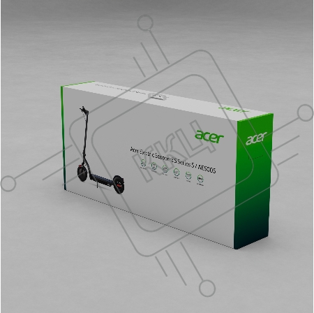 Электросамокат Acer ES Series 5 AES005 15000mAh черный (без сумки)