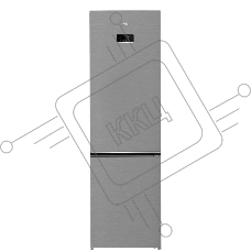 Холодильник Beko B3RCNK402HX нержавеющая сталь двухкамерный 257/100л морозилка снизу