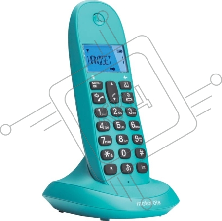 Р/Телефон Dect Motorola C1001LB+ Бирюзовый