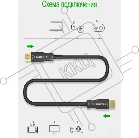 Кабель соединительный аудио-видео Premier 5-806 1.5 HDMI (m)/HDMI (m) 1.5м. позолоч.конт. черный