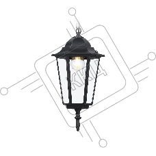 Светильник Ambrella light ST2029 BK/CL черный/прозрачный IP54 E27 max 40W D150*780