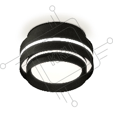 Светильник Ambrella Light XS8414004 SBK/FR черный песок/белый матовый GX53 (C8414, N8478)