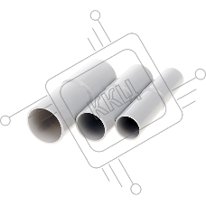 Муфта соединительная для трубы ø 25, серая IP44 (50 шт./уп.) REXANT
