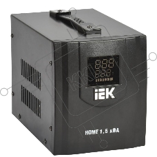 Стабилизатор напряжения HOME СНР 1/220 1.5кВА переносной ИЭК IVS20-1-01500