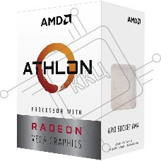 Процессор AMD Athlon 300GE 2C/4T (3.4GHz,5MB,35W,AM4) tray, with Radeon Vega Graphics