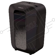 Шредер Fellowes PowerShred LX70 черный (секр.P-4)/перекрестный/11лист./18лтр./скрепки/скобы/пл.карты