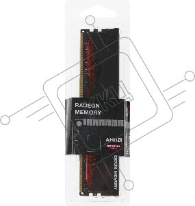 Модуль памяти 8GB AMD Radeon™ DDR4 2666 DIMM R7 Performance Series Black Gaming Memory R7S48G2606U2S Non-ECC, CL16, 1.2V, Heat Shield, RTL