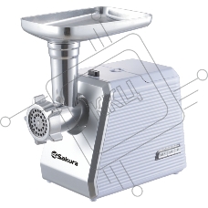 Мясорубка Sakura SA-6424W 2000Вт реверс + компл нас