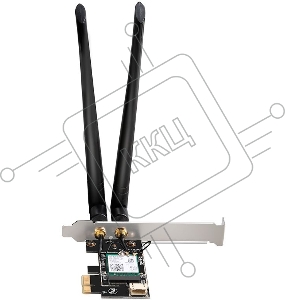 Беспроводной двухдиапазонный D-Link DWA-X582/RU/A2A PCI Express адаптер AX3000 с поддержкой MU-MIMO
