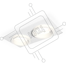 Комплект встраиваемого светильника Ambrella light XC6525064 SWH/FR белый песок/белый матовый MR16 GU5.3 (C6525, N6245)
