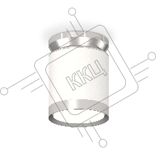 Светильник Ambrella Light XS8141025 SWH/PSL белый песок/серебро полированное GX53 (N8904, C8141, N8118)