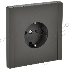 Розетка СП FORTE&PIANO FP316 16А с заземл. без защ. шторок винт. крепл. сер. IEK FP-R11-16-K03