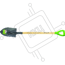 Лопата штыковая, 210х290х1150 мм, деревянный лакированный черенок  Palisad