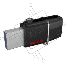 носитель информации SanDisk USB Drive 64Gb Ultra Dual SDDD2-064G-G46 {USB3.0, Black}  