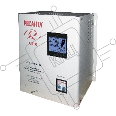 Стабилизатор напряжения Ресанта АСН-8 000 Н/1-Ц 63/6/17 Стабилизатор Lux {220В±8%, Габ. 305х190х360, Вес 15кг}