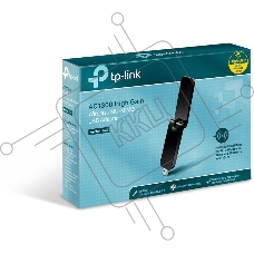 Адаптер TP-Link Wi-Fi AC1300 High Gain Wi-Fi USB Adapter, USB 3.0, External antenna