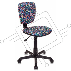 Кресло детское Бюрократ CH-204NX/PENCIL-BL синий карандаши