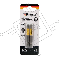 Бита для шуруповерта KRANZ Torx T25х50 мм (2 шт./уп.)