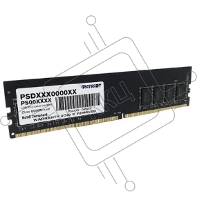 Модуль памяти DDR 4 DIMM 16Gb PC19200, 2400Mhz, PATRIOT Signature (PSD416G240081) (retail)