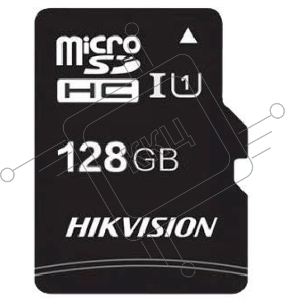 Флеш карта microSDXC 128Gb Class10 Hikvision HS-TF-C1(STD)/128G/Adapter + adapter