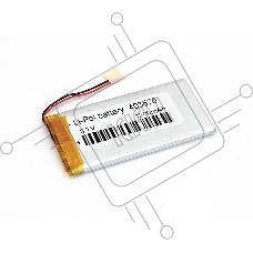 Аккумулятор Li-Pol (батарея) 4*35*70мм 2pin 3.7V/1000mAh