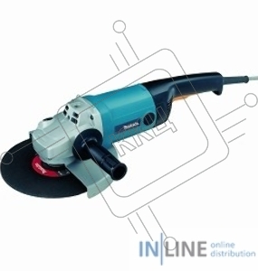 Углошлифовальная машина Makita 9069 2000Вт 6600об/мин рез.шпин.:M14 d=230мм