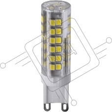 Лампа светодиодная 71 268 NLL-P-G9-6-230-3K 6Вт капсульная 3000К тепл. бел. G9 480лм 230В Navigator 71268