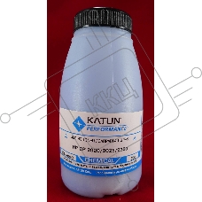 Тонер HP CP2020/2025/CM2320 Cyan, химический (фл.80г.) Katun фас. России