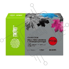 Картридж струйный Cactus CS-PFI120M пурпурный (130мл) для Canon imagePROGRAF TM-200/TM-205/TM-300/TM-305