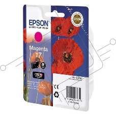 Картридж струйный Epson C13T17044A10 желтый (150 стр.) для Epson XP33/203/303