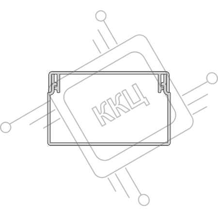 Кабель-канал 20х10 мм, белый (100 м/уп.)  REXANT