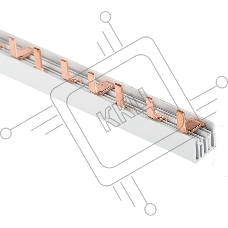 Шина соединительная типа EKF pin-03-63  PIN для 3-ф нагр. 63А 54 мод. EKF PROxima