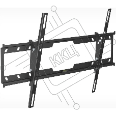 Кронштейн Holder LCD-T6628-B черный Диагональ: от 32-70. до 45кг. от стены: 57мм. Угол наклона:+2⁰ + 15⁰, Поворот:0⁰ Vesa  600*400, 400*400, 400*200, 400*300, 300*300, 200*300, 200*200, 100*100