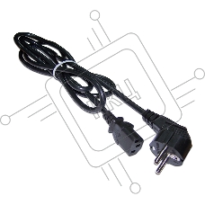 Провод Lanmaster LAN-PP13/SHA-2.0-BK проводник.:2 черный 2м