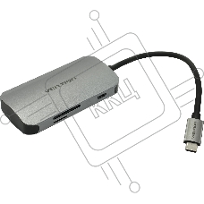 Мультифункциональный хаб Vention USB-C > USB 3.0x3/SD/TF/PD