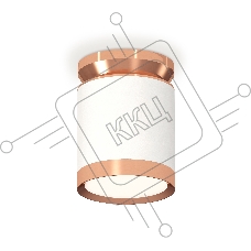 Светильник Ambrella Light XS8141035 SWH/PPG белый песок песок/золото розовое полированное GX53 (N8912, C8141, N8126)