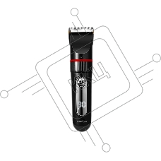 Машинка для стрижки волос Centek CT-2101 (черный) 3 Вт, LED, Li-Ion1200 до 3 часов, USB зарядка, 6 насадок