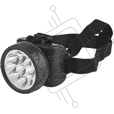 Фонарь ТРОФИ TG9 9xLED  аккумуляторный налобный 4V0.9Ah ЗУ 220V
