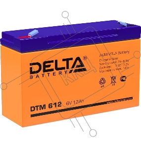Батарея Delta DTM 612 (6V, 12Ah)