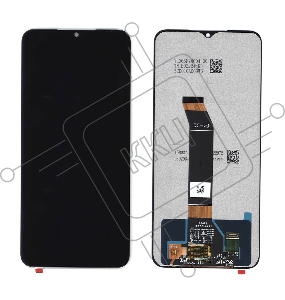 Дисплей для Xiaomi Poco M4 в сборе с тачскрином черный