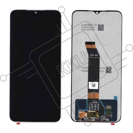 Дисплей для Xiaomi Poco M4 в сборе с тачскрином черный