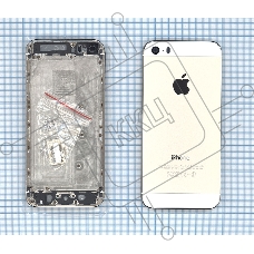 Задняя крышка для iPhone 5S золото