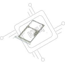 Лоток для SIM-карты Meizu M3 Note серебристый