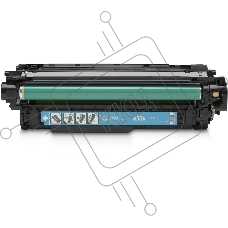 Тонер Картридж HP 653A CF321A голубой для HP MFP M680 (16000стр.)
