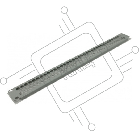 Панель бланкирующая C3 Solutions FPANEL.МР 1 G NT296371 шир.483мм выс.44мм 1U серый